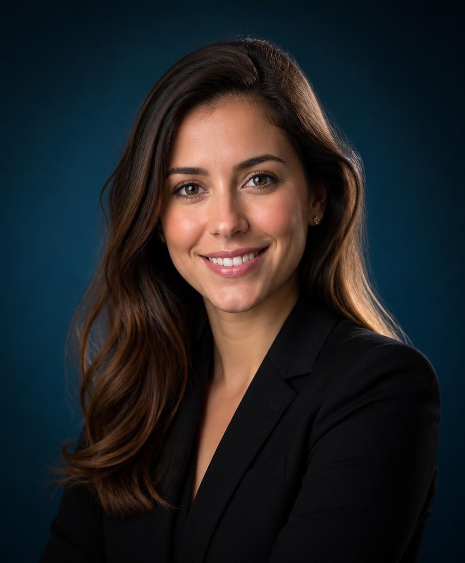Portrait representing Ava, an example ZeroZAI AI phone employee